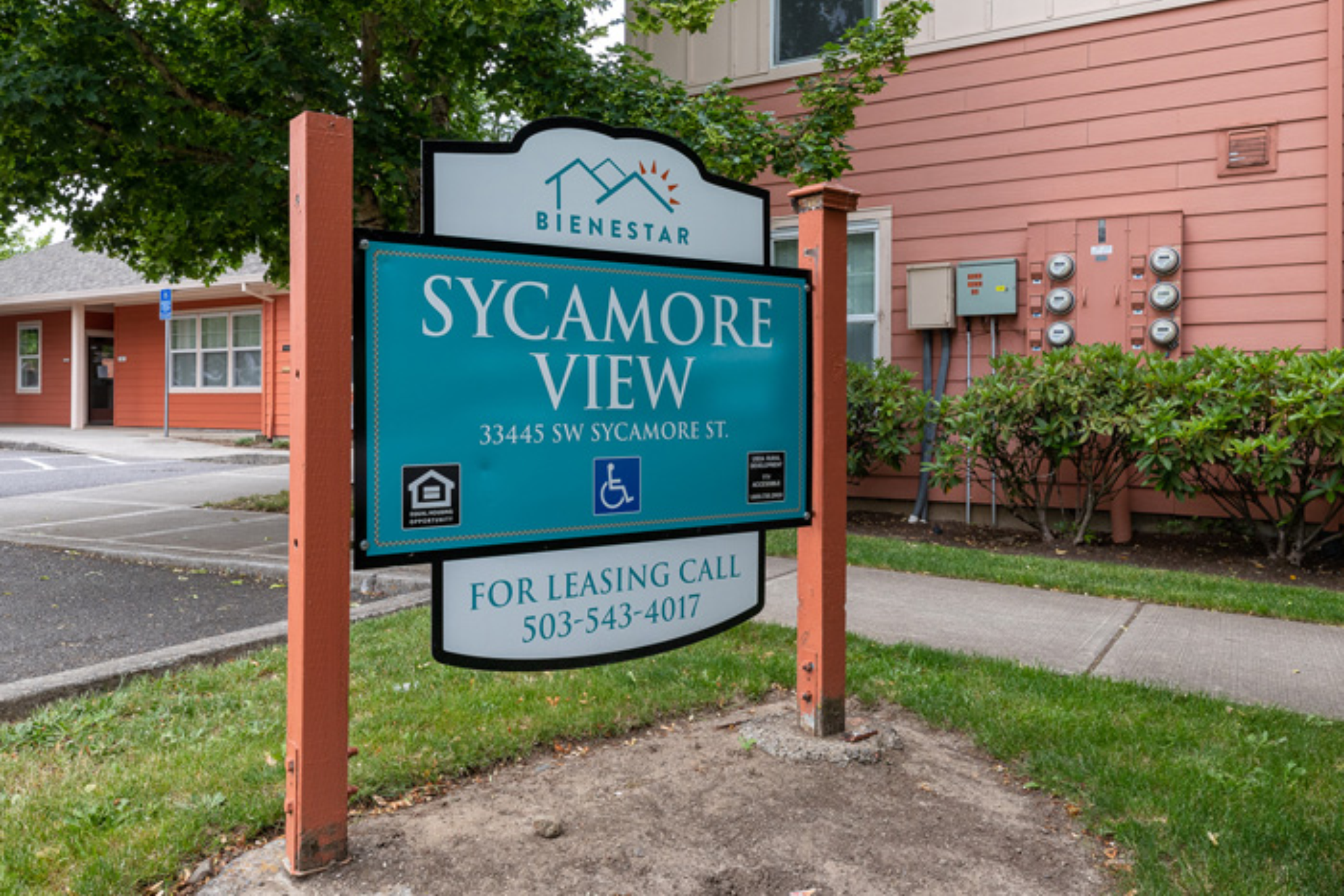 Sycamore Property Sign